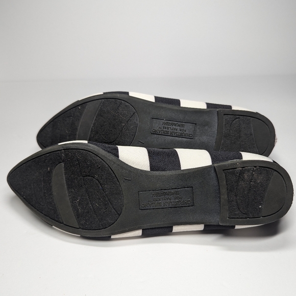 Christian Siriano striped flats - Picture 5 of 5